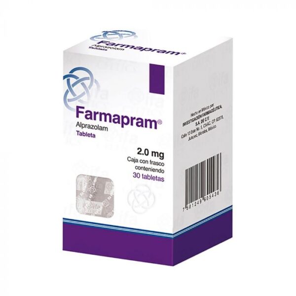 Alprazolam Farmapram 2mg Tablets